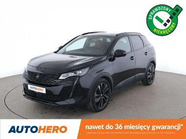 Peugeot 3008 II FV23 GT PHEV AWD Panorama ACC Czerwona Skóra Masaż FOCAL Kamera360 L-1