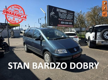 Volkswagen Sharan I 1.9 TDI 115 KM, Klimatyzacja, Grzane Fotele, Rozkładane Foteliki Tył-1