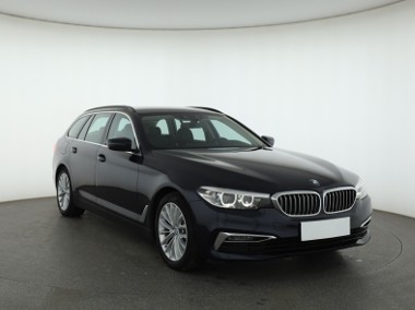 BMW SERIA 5 , 190 KM, Automat, Skóra, Navi, Klimatronic, Tempomat,-1