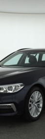 BMW SERIA 5 , 190 KM, Automat, Skóra, Navi, Klimatronic, Tempomat,-3