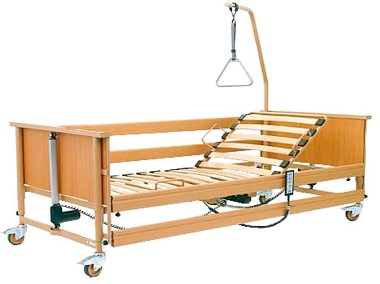 Sprzedam używane łóżko rehabilitacyjno - pielęgnacyjne + materac odleżynowy-1