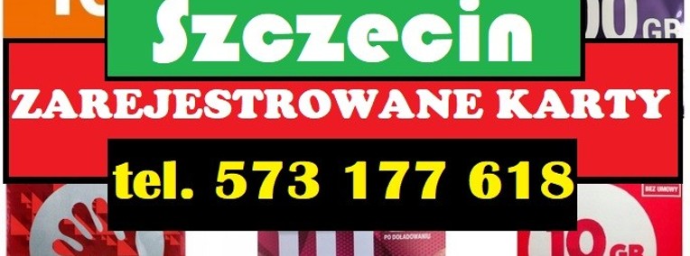 Zarejestrowane karty prepaid Szczecin karty SIM startery do telefonu aktywne SIM-1