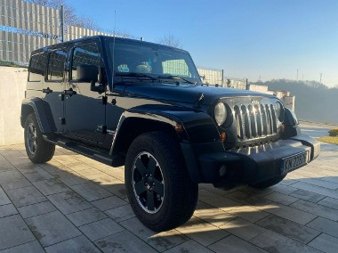 Jeep Wrangler III [JK] Unlimited Sahara 2.8 200KM, 4x4, Salon PL, Serwis,-1