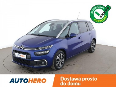 Citroen C4 Grand Picasso II 7os. navi, klima auto, LED, grzane fotele, kamera i czujniki park-1