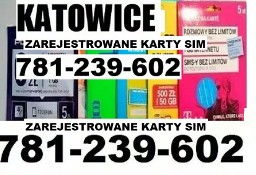 ZAREJESTROWANE KARTY SIM ZAREJESTROWANA KARTA STARTERY SIM ANONIM DETAL 