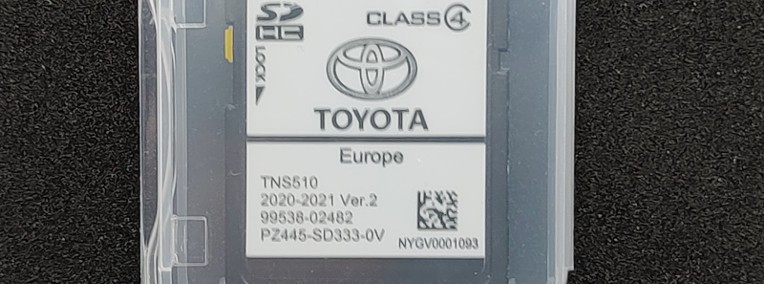 Karta SD Toyota TNS510 Mapy 2021-1