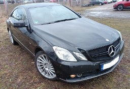 Mercedes-Benz Klasa E W212 1.8 E200 CGI COUPE Udokument. Przebieg Skóra 6 Biegów