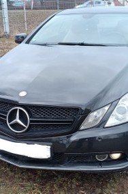 1.8 E200 CGI COUPE Udokument. Przebieg Skóra 6 Biegów-2