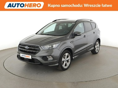 Ford Kuga II navi klima auto grzane fotele skóra/alcantara kamera i czujniki park-1