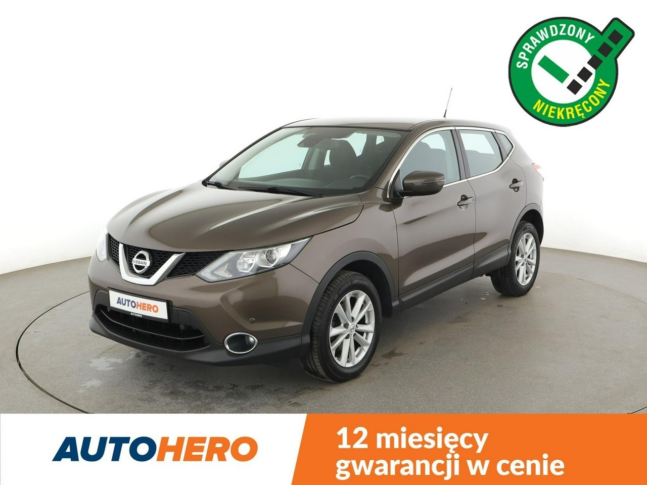 Nissan Qashqai II Navi Kamera cofania Klimatyzacja Podgrzewane fotele Hak Bluetooth