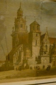 Obraz Katedra Kraków 1865 r ADEROY-2