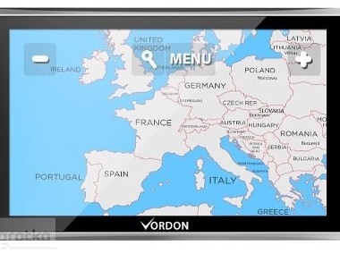 Nawigacja 7" Vordon (+TomTom) 8GB Dożywotnio Mapy Polski i Europy-1