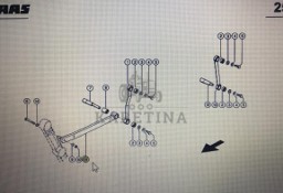 CLAAS 00 0751 860 0/Claas Lexion drąźek przesuwny/Claas Lexion 580 670 530-510 460-440
