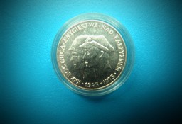 Srebrna moneta 200 zł. z 1975 roku XXX Rocznica Zwycięstwa Nad Faszyzmem w kapsl