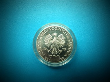 Srebrna moneta 200 zł. z 1975 roku XXX Rocznica Zwycięstwa Nad Faszyzmem w kapsl-2