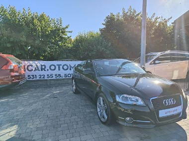 Audi A3 II (8P) Cabrio 2.0 TDI S-line 140 KM Zarejestrowany Oryginalny Przebieg-1