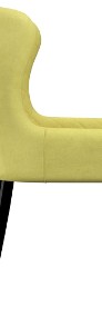 vidaXL Krzesła do jadalni, 2 szt., zielone, tapicerowane tkaniną282520-4