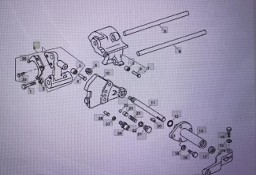 John Deere AR70864/Dżwignia/John Deere 4555/4755/4955