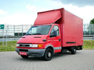 Iveco 35 Daily 35S13 III 2.8TD 125KM Kontener +Winda +Hak -1 Właściciel od 9 lat-1