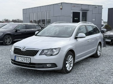 Skoda Superb II 1.6 TDI 105KM 2014r. panorama, navi, lift-1