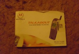 instrukcja do  telefon; Motorola;  TALKABOUT  T2288