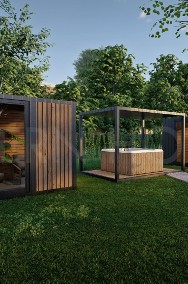 Sauna, Relax, Taras- System Modułowy Modern Houses-2