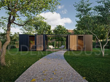 Sauna, Relax, Taras- System Modułowy Modern Houses-1