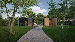 Sauna, Relax, Taras- System Modułowy Modern Houses