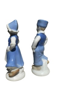 Para porcelanowych malowanych figurek-2