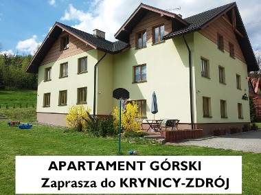 Rodzinny Apartament Górski w Krynicy Zdrój w okresie Lato 2023-1