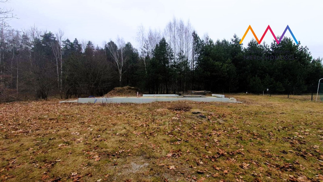 Wynki- działka z rozpoczętą budową - Widok 4