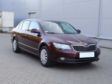 Skoda Superb II , Salon Polska, Serwis ASO, 170 KM, DSG, Navi, Xenon,-1