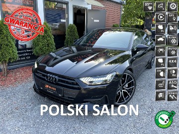 Audi A7 III S-Line, Quattro, Polski Salon, Serwis ASO, Bezwypadkowy, RATA 2820 z
