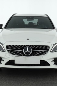 Mercedes-Benz Klasa C W205 , Salon Polska, Serwis ASO, Automat, VAT 23%, Skóra, Navi,-2