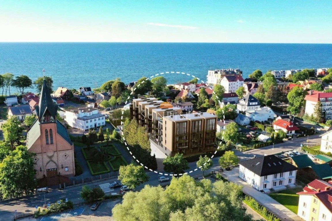 Apartament inwestycyjny z delikatnym widokiem na morze