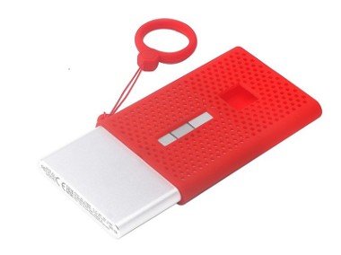 futerał silikonowy do dysków SSD Samsung T7/T7 TOUCH czerwony-1