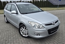 Hyundai i30 I 1.6Benz. Serwis.Klimatronic.Alufelgi.Halogeny.Parktronic.Hak.Pół-Skó