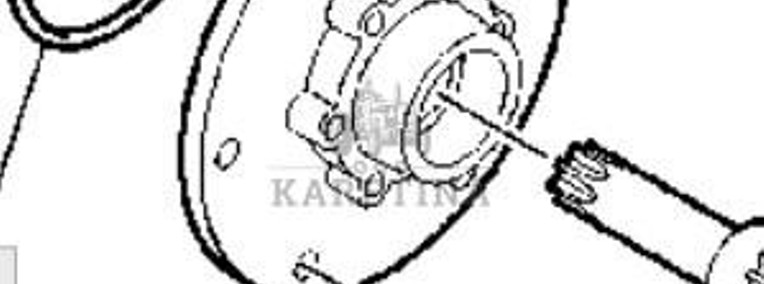 John Deere 9780CTS 9780i CTS 2005rok Piasta Skrzyni Biegów H130407-1