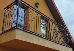 Nowoczesne balustrady, bramy, ogrodzenia ze stali czarnej z kwasówki i aluminium