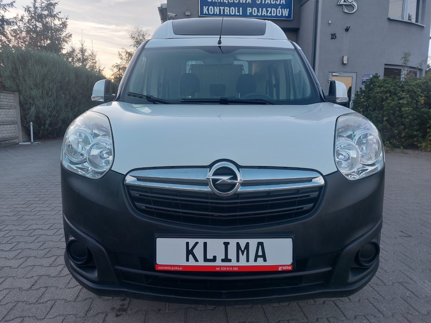 Opel Combo III klima rampa dla inwalidy