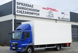 MAN TGL 12.180 Kontener Aluminiowy Sprowadzony Euro 6 ESP , ASR , ABS , Klima , Winda ,Poduszki , Z Boku Drzwi