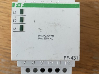 Automatyczny przełącznik faz 16A 3x230V+N PF‑431-1