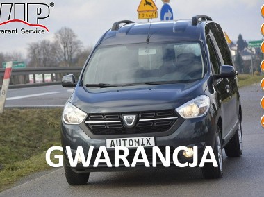 Dacia Dokker 1.6 Benzyna gwarancja przebiegu bezwypadkowy nawi kamera 2x drzwi pr-1