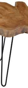 vidaXL Stolik kawowy, (60-70) x 45 cm, drewno tekowe281643-3