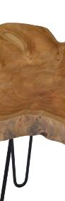 vidaXL Stolik kawowy, (60-70) x 45 cm, drewno tekowe281643-4