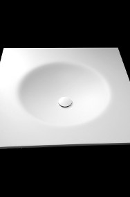 Umywalka wygięta z blatu kompozytowego 60x60x1.2cm-2