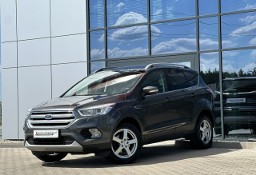 Ford Kuga II Alu, 1Ręka, LED, Półskóra, El.Klapa Grzane fotele/kierownica GWARANC