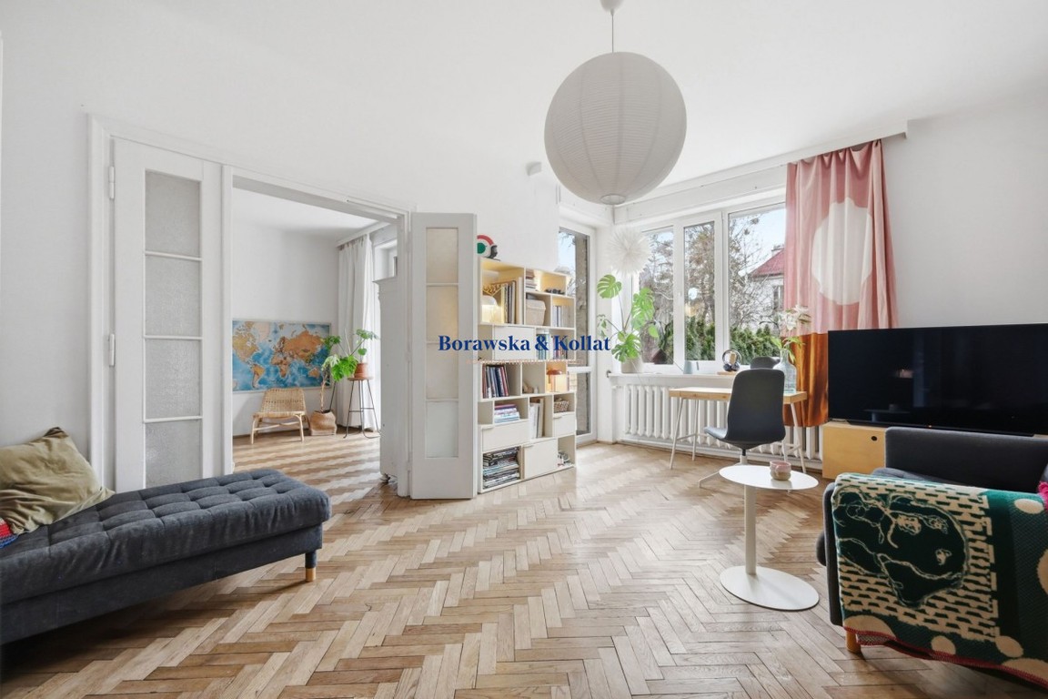 Bielany ul.Kleczewska parter z przyziemnem, ogród