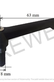 Rękojeść nastawna rączka klamka do maszyny stalowa różne rodzaje strugarka-2