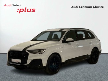 Audi Q7 II S line Matrix Komfortowy kluczyk Kamera 360 Hak Wentylowane fotele